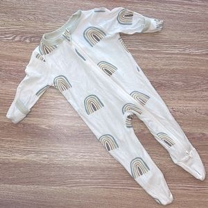 Kyte Baby Aloe Rainbow Footie NB